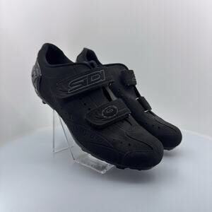 SIDI Vigo MTB Indoor Cycling Shoe Black Size EU 46 (US Men's 11.5)